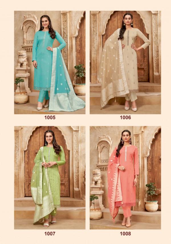 Suryajyoti Khanak Advance Vol-1 Jam Satin Designer Exclusive Dress Material